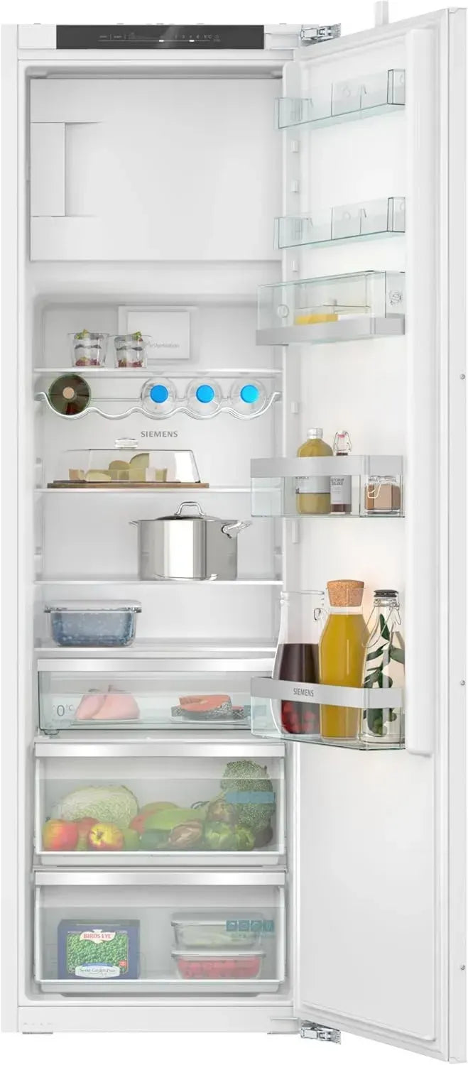 Siemens KI82LADD0 iQ500 Einbau-Kühlschrank, 177,5 cm, 280 L, hyperFresh, leise, Flachscharnier, made in Germany